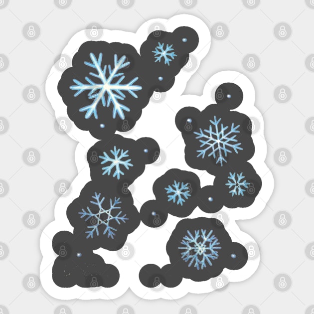 Snowflakes Sticker by ptowndanig